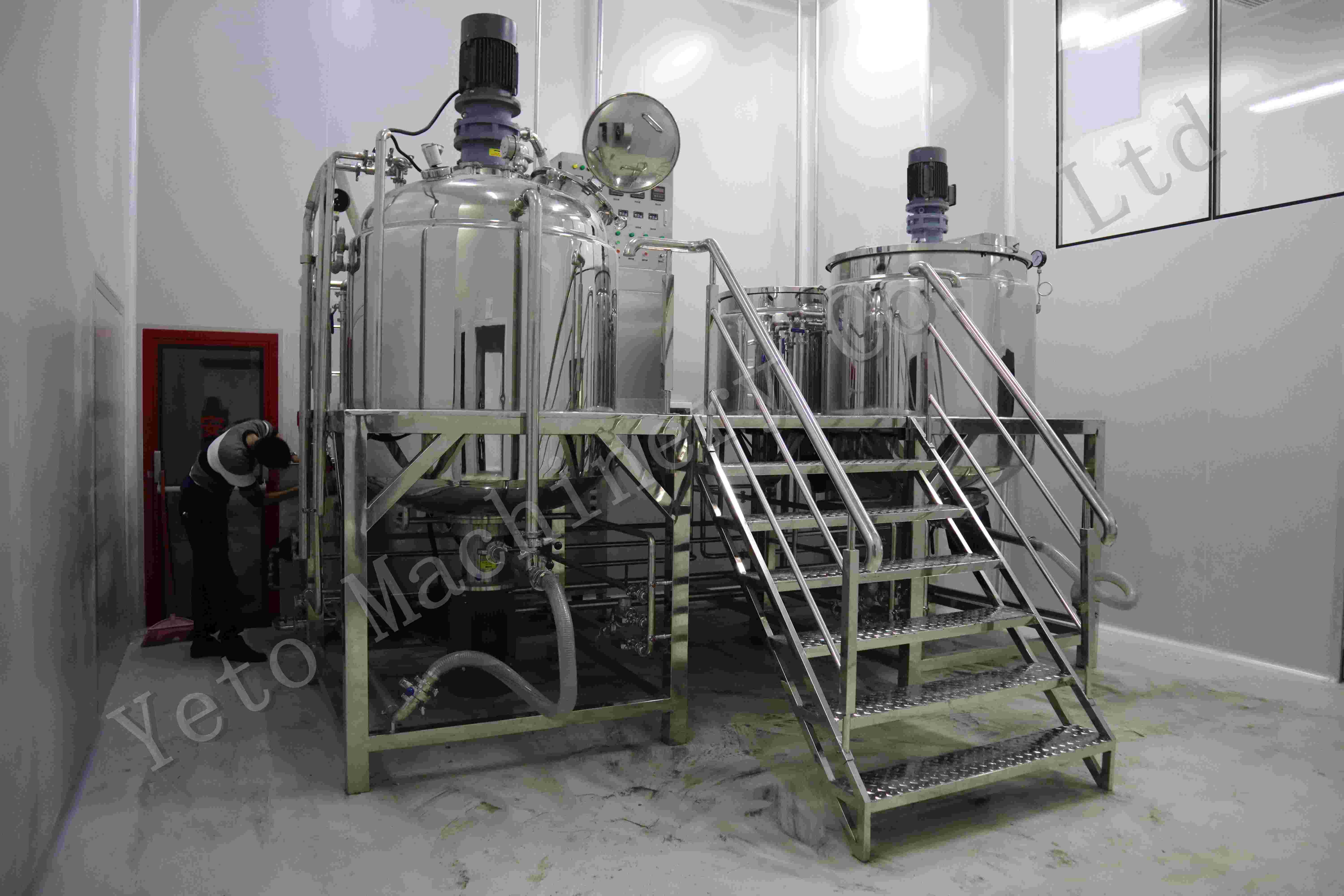 1000L Vacuum homogenizer 1000L Vacuum homogenizer