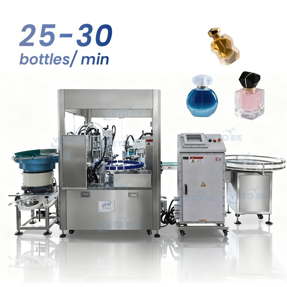 anti explosion perfume filling machine 4 anti explosion perfume filling machine 4