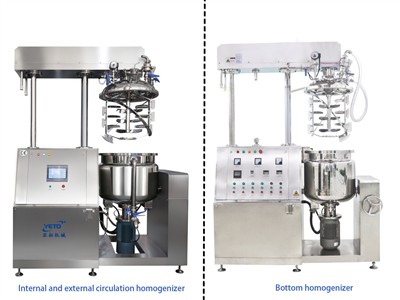 Different Homogenizer in Vacuum Emulsifier Mixing Machine