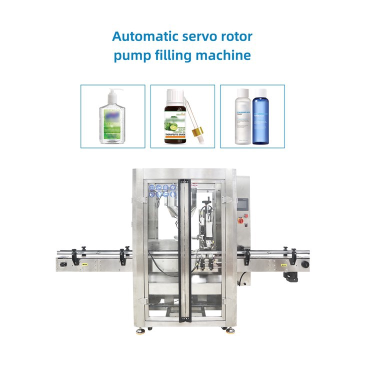 automatic rotor pump filling machine