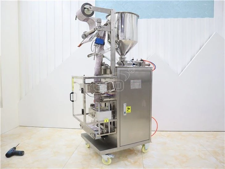 Customized Small Automatic PE Irregular Plastic Bag Filling Packing Machine