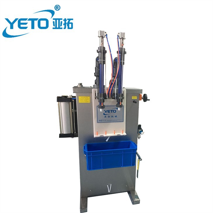 Two Heads Plastic Anti Corrosion Toilet Liquid Cleanser Filling Machine