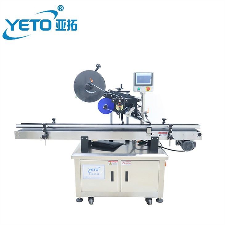 Automatic Top Flat Jar Can Labeling Machine
