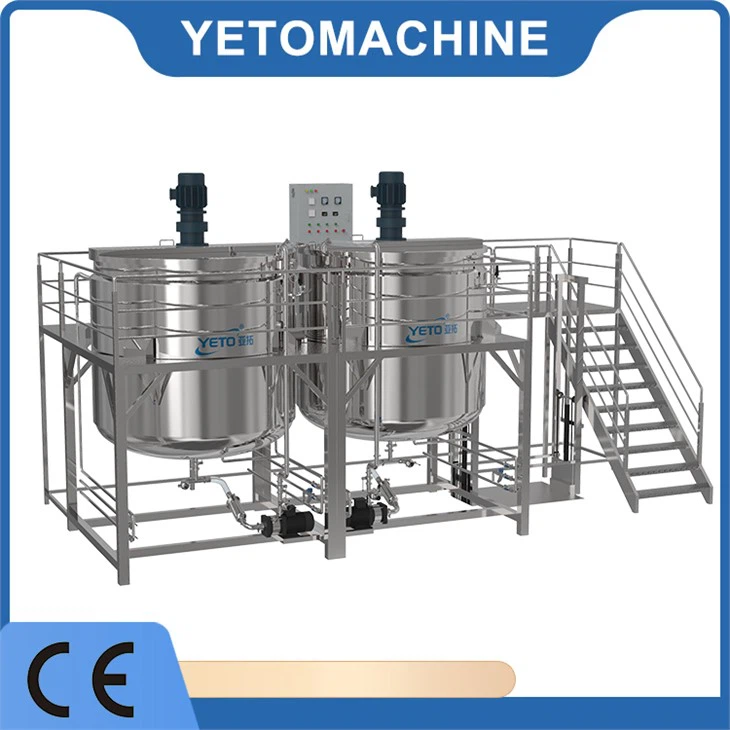 500L High Shear Industrial Mixer Tank Machine