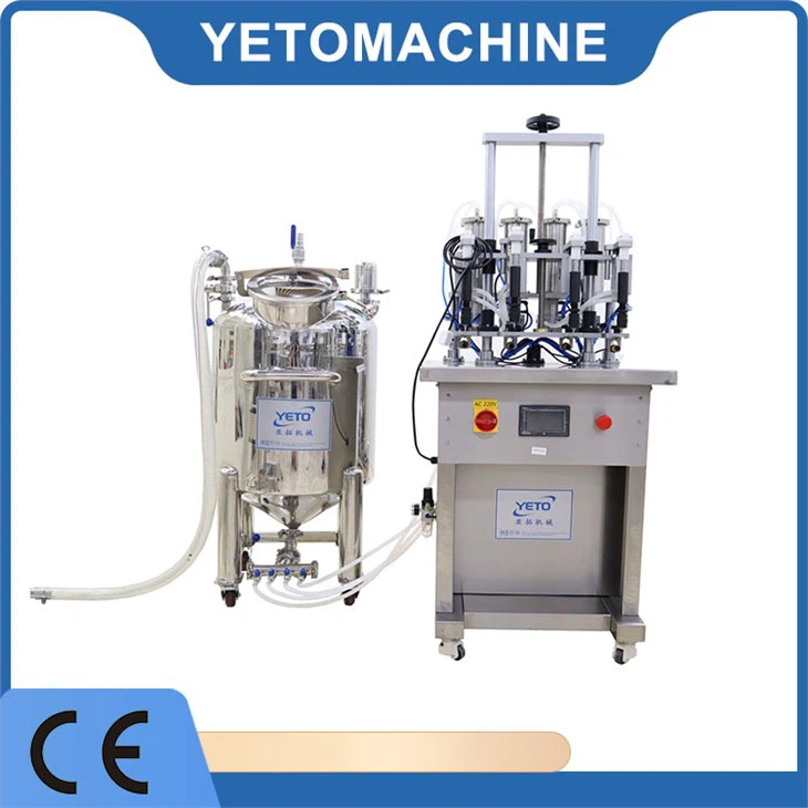 Semi-automatic Perfume Water Oil Liquids bottle Vacuum Filling Machine