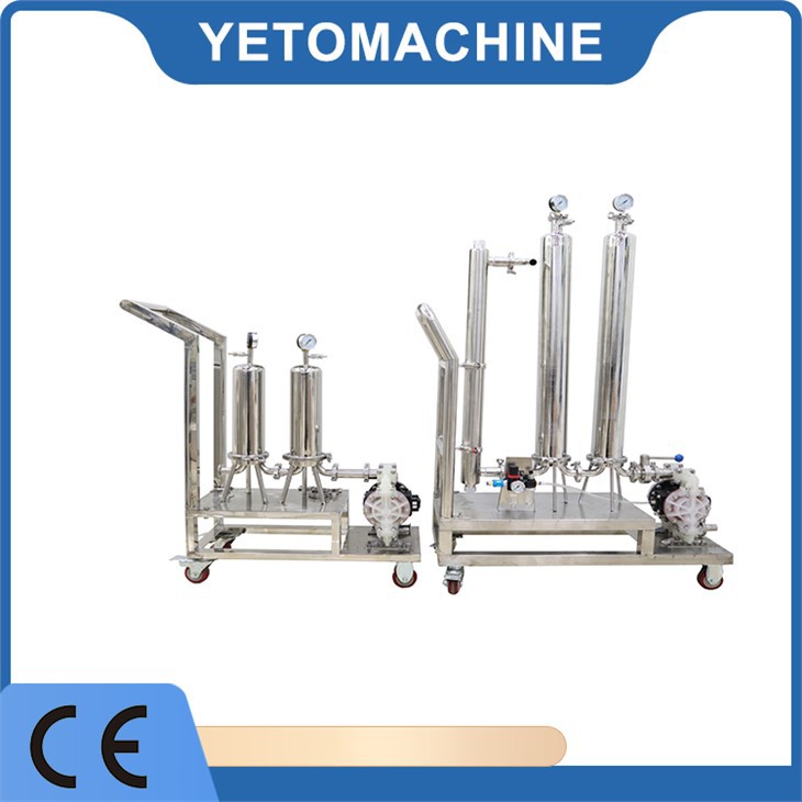 Movable Canal Type Duplex Perfume Filiter with Pneumatic Pump